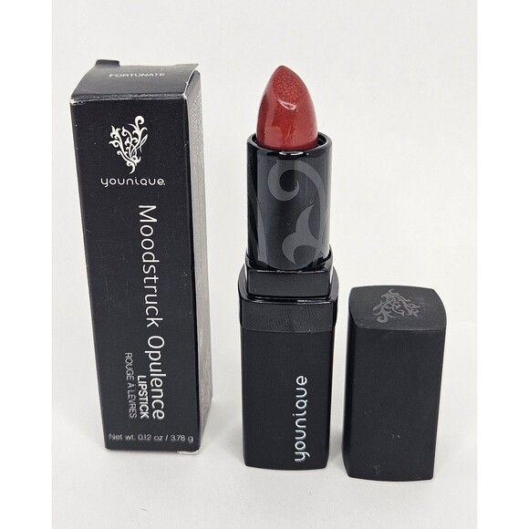 Younique Moodstruck Opulence Lipstick Fortunate New in Box - Picture 1 of 8